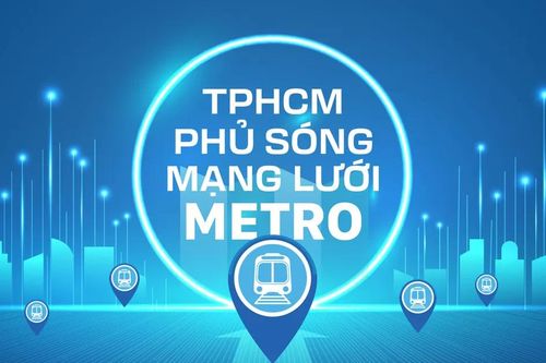 Mạng lưới metro sẽ phủ sóng TPHCM trong tương lai