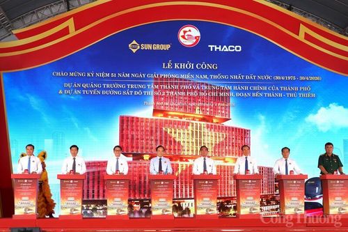 TP. Hồ Chí Minh khởi công loạt 'siêu dự án'