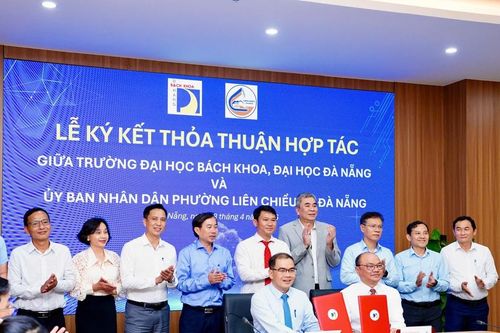 Phường Liên Chiểu ký kết hợp tác với Trường Đại học Bách khoa Đà Nẵng