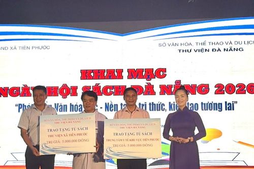 Khai mạc ngày hội Sách Đà Nẵng năm 2026 tại xã Tiên Phước