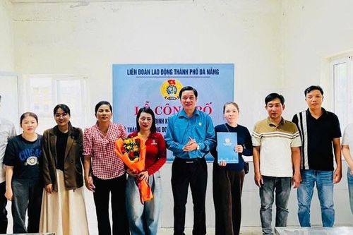 Thành lập Công đoàn cơ sở Công ty Bao bì Thuận Yên