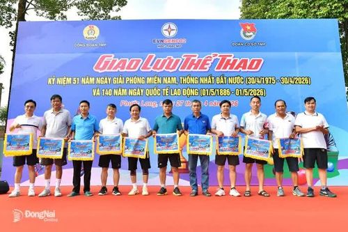 TMP sôi nổi giao lưu thể thao chào mừng các ngày lễ lớn tháng 4