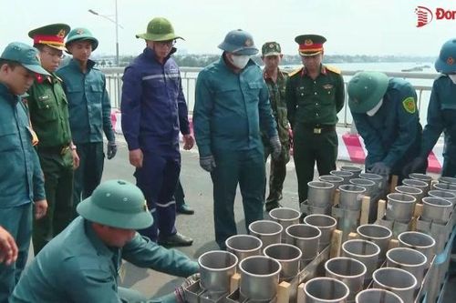[Video] Pháo hoa tại Đồng Nai đã chuẩn bị sẵn sàng khai hỏa vào tối 30-4