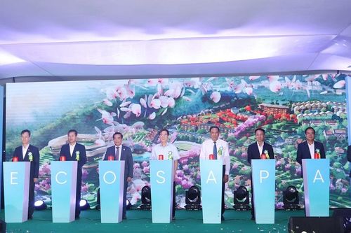 Khởi công Dự án Khu đô thị sinh thái Đồi chè Ô Quý Hồ (EcoSapa)