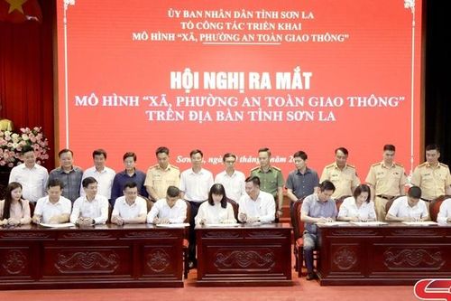 Ra mắt mô hình 'Xã, phường an toàn giao thông'
