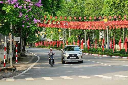Tuyên Quang đỏ sắc cờ hoa