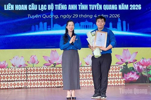110 thí sinh tham gia Cuộc thi Đấu trường Tiếng Anh - 'Battle of Minds' và Liên hoan Câu lạc bộ tiếng Anh tỉnh Tuyên Quang năm 2026