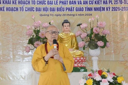 Quảng Trị: Kế hoạch tổ chức Đại lễ Phật đản, An cư kiết hạ và Đại hội đại biểu Phật giáo tỉnh lần thứ I