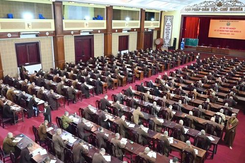 259 Tăng Ni sinh hệ Cử nhân Phật học khóa IX - Học viện Phật giáo VN tại Hà Nội kết thúc kỳ thi tốt nghiệp