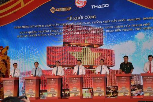 TP.HCM khởi công 4 dự án trọng điểm, trao quyết định đầu tư siêu cảng Cần Giờ