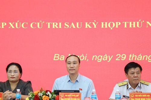 Cử tri phường Ba Ngòi kiến nghị nâng cấp, mở rộng đường tỉnh lộ 9 qua địa bàn