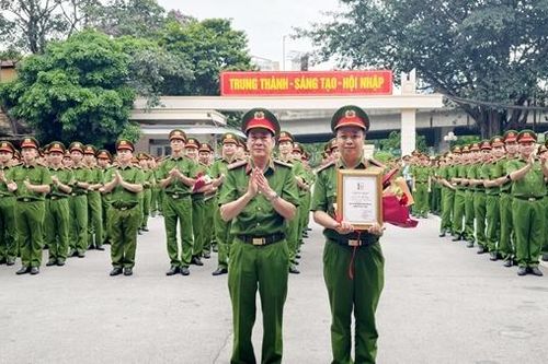 Sôi nổi Hội thi Chủ nhiệm trung đội giỏi Trường Đại học Phòng cháy chữa cháy