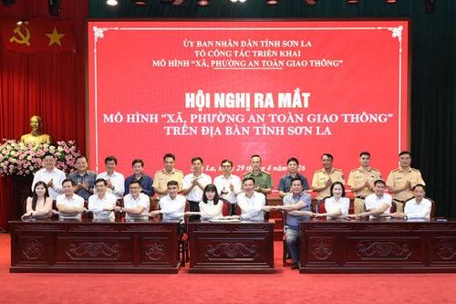 Quyết tâm xây dựng xã phường an toàn giao thông trên địa bàn Sơn La