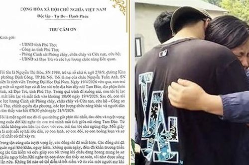 Lá thư từ trái tim người mẹ sau hành trình tìm con bị lạc giữa núi rừng Tam Đảo
