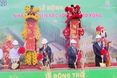 Khởi công mở rộng nhà máy điện rác Sóc Sơn