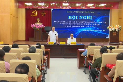 Phường Bạch Mai chia sẻ kinh nghiệm trong xây dựng 'Chi bộ số'