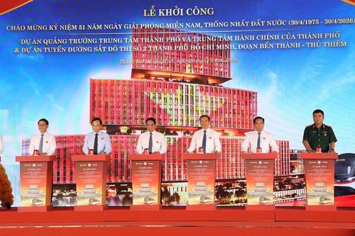 TP. HCM khởi công loạt dự án trọng điểm chào mừng 30/4