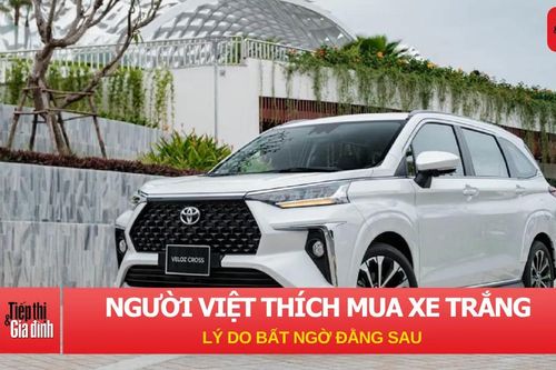 Lý do bất ngờ đằng sau việc người Việt thích mua xe màu trắng