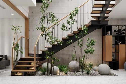 Những mẫu giếng trời trên cầu thang được ưa chuộng hiện nay
