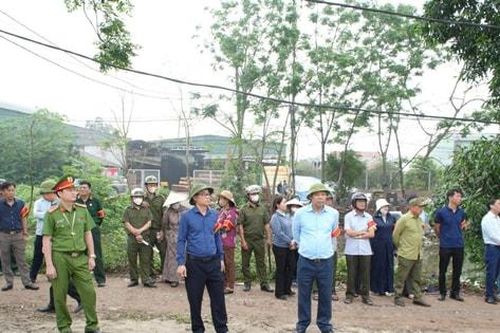 Xã Tây Phương hoàn thành cưỡng chế 35 trường hợp vi phạm đất đai