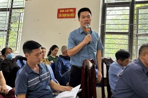 Xã Kim Anh: Triển khai công tác bồi thường, thu hồi đất dự án đường Nội Bài - Sóc Sơn - Đại Lải