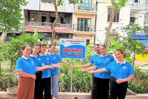 'Góc vườn bình yên' - Lan tỏa không gian xanh, giá trị sống tích cực trong cộng đồng