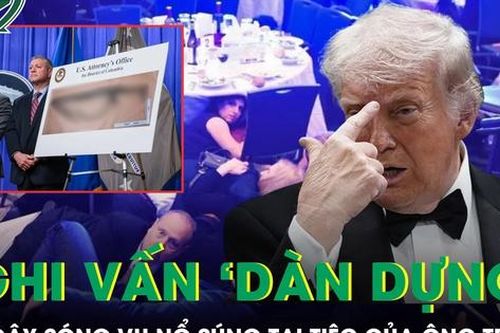 Mạng xã hội dậy sóng nghi vấn 'dàn dựng' vụ nổ súng tại tiệc của Tổng thống Donald Trump