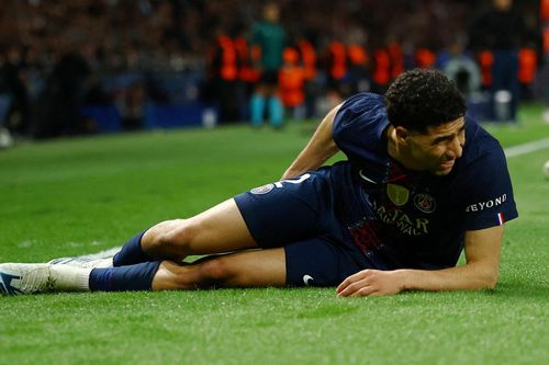 PSG mất Hakimi cho lượt về Champions League