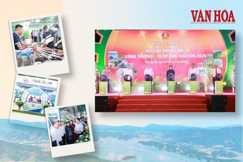 Hội chợ OCOP mở không gian quảng bá du lịch Thái Nguyên