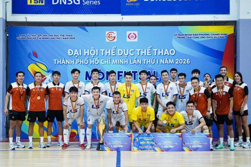 Chánh Hưng Thái Sơn Nam vô địch Giải futsal Đại hội TDTT TP.HCM 2026
