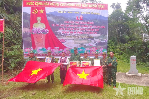 Câu chuyện 'Ngày thống nhất' bên cột mốc biên cương