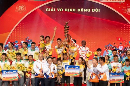 TPHCM giành cú 'ăn ba' ở giải xe đạp cúp truyền hình