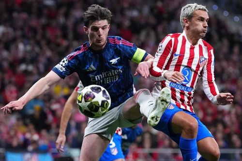 Atletico-Arsenal bất phân thắng bại tại bán kết Champions League