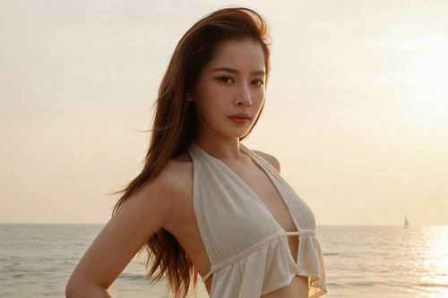 Chi Pu khoe sắc vóc nóng bỏng ở Hội An