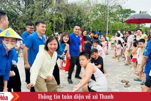 Sôi nổi trò chơi dân gian tại Tuần văn hóa kỷ niệm 65 năm kết nghĩa thị xã Thanh Hóa - thị xã Hội An