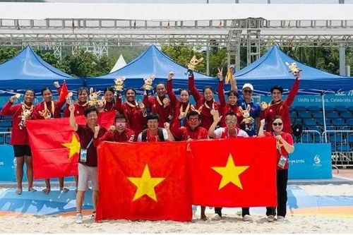 Tuyển bóng ném nữ Việt Nam vượt qua chủ nhà Trung Quốc giành HCV Đại hội thể thao bãi biển châu Á 2026