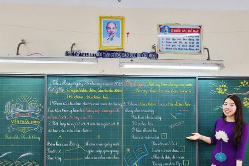 Phường Hòa Cường khen thưởng giáo viên đạt thành tích tại hội thi 'Viên phấn vàng'