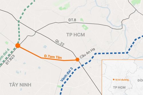 TP.HCM: Đề xuất dự án đường Tam Tân 11.100 tỷ đồng nối Quốc lộ 22 và Vành đai 4