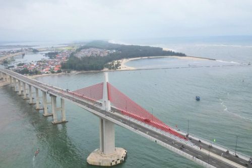 Thông xe cầu vượt cửa biển Thuận An dài 2,36 km: Điểm nhấn hạ tầng Thừa Thiên Huế
