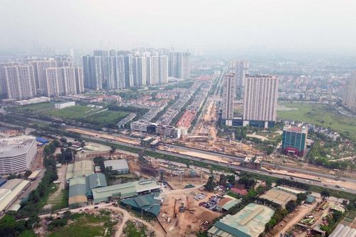 Nút giao Vành đai 3,5 và Đại lộ Thăng Long: Tiến độ dự án trọng điểm 2.380 tỷ đồng