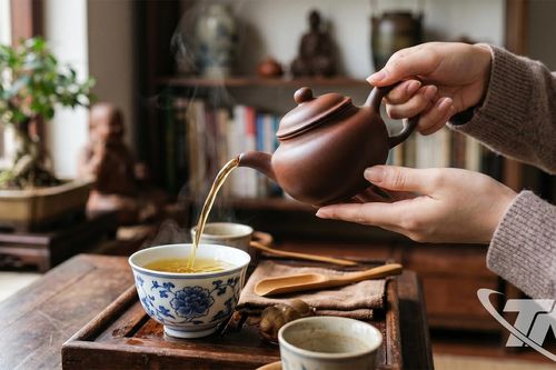 Giữ thời gian trong những chén trà
