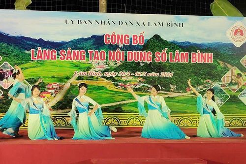 Tuyên Quang: Công bố 'Làng sáng tạo số Lâm Bình' gắn với phát triển du lịch