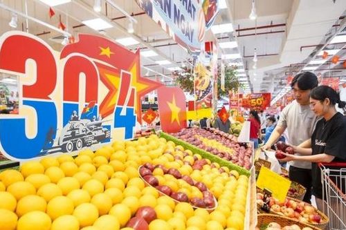 Siêu thị tăng cường kích cầu tiêu dùng dịp 30/4-1/5