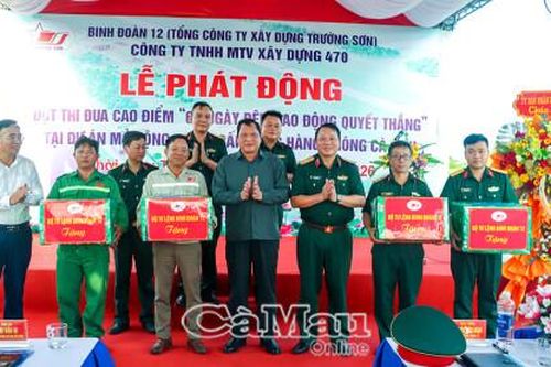 60 ngày đêm tăng tốc thi công Cảng hàng không Cà Mau