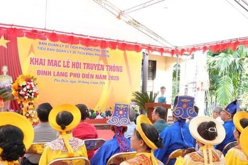Khai mạc Lễ hội truyền thống Đình làng Phú Diễn năm 2026