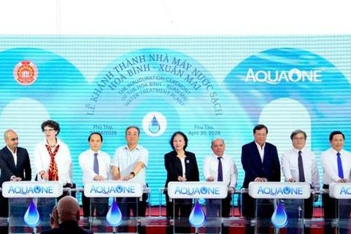 Khánh thành Nhà máy nước sạch Hòa Bình - Xuân Mai