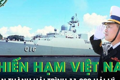 Chiến hạm Việt Nam lần đầu đi xa nhất lịch sử, hoàn thành hải trình 11.000 hải lý