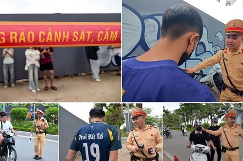 Cảnh sát giao thông chốt chặn kỳ nghỉ lễ: 'Boy phố' quay đầu bỏ chạy vẫn không thoát, bị xử lý nghiêm