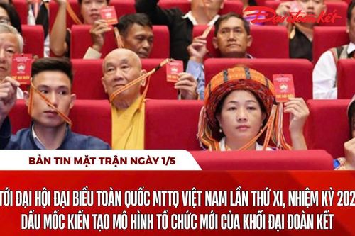 Bản tin Mặt trận sáng 1/5