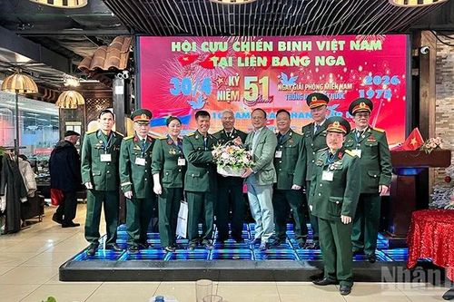 Kỷ niệm 51 năm Ngày Giải phóng miền nam, thống nhất đất nước tại Nga